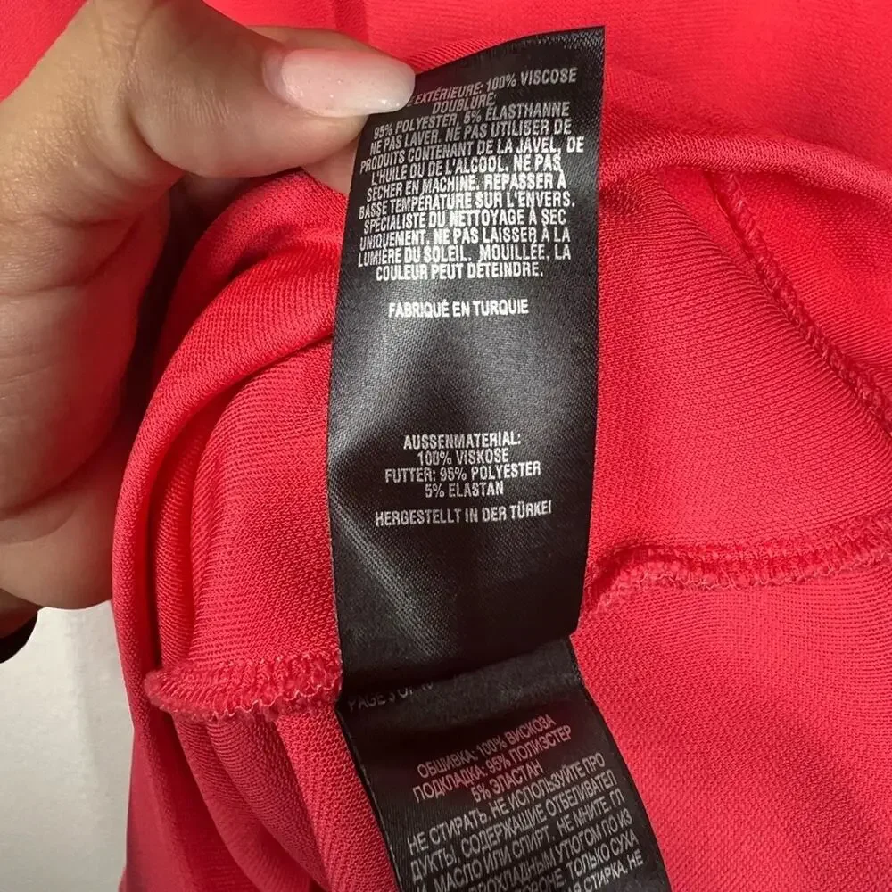 NWOT TED BAKER Sontie Ruffle Dress - Picture 7 of 7